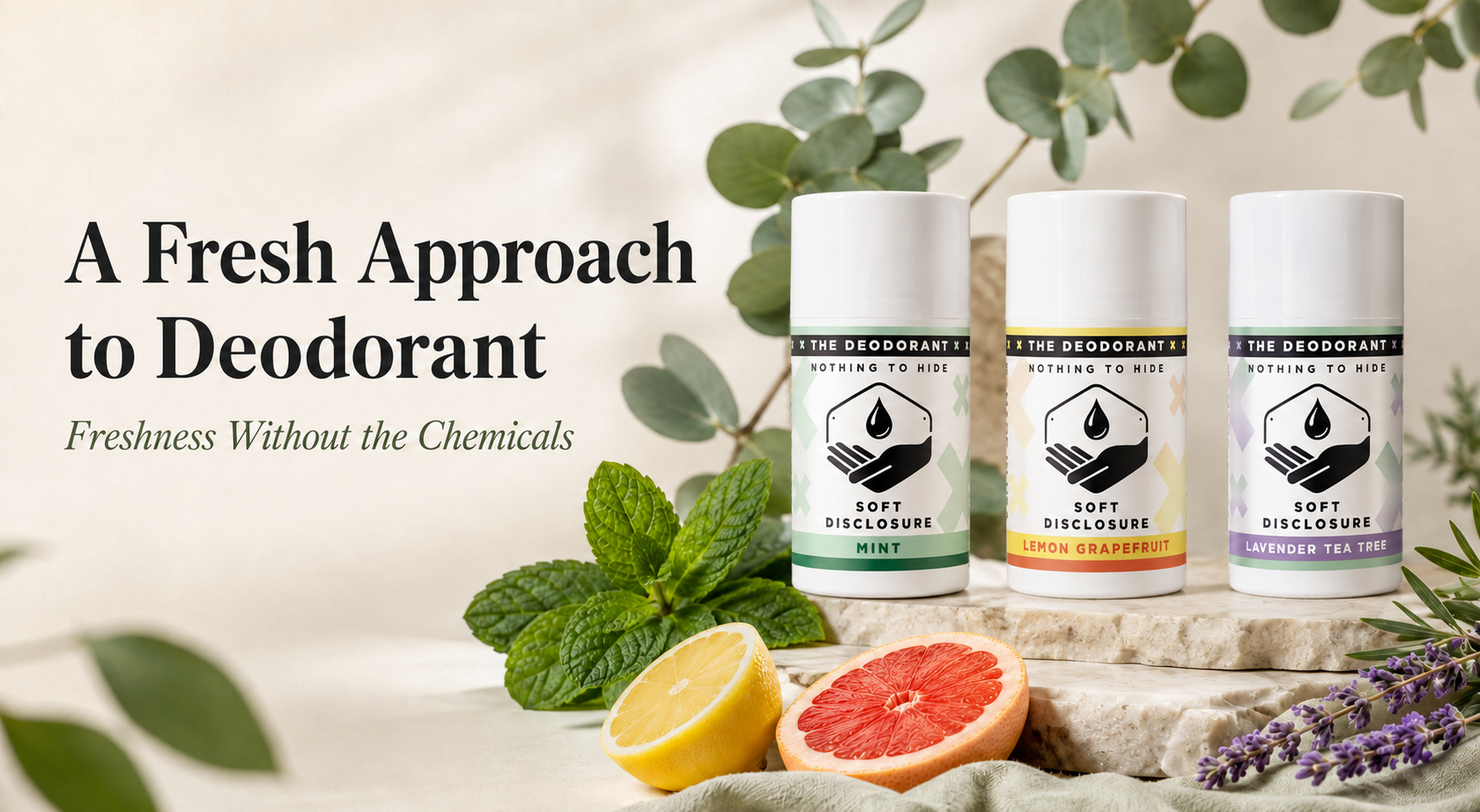 Soft Disclosure Deodorant
